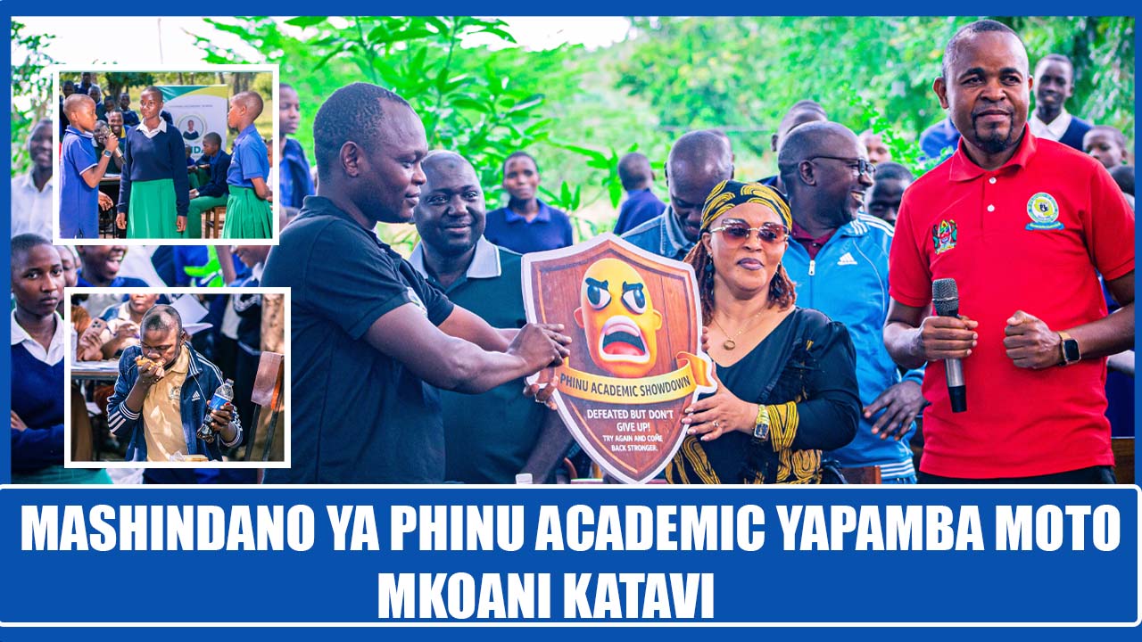 MASHINDANO YA PHINU ACADEMIC YAPAMBA MOTO MKOANI KATAVI